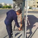 ایستگاه اتوبوس دستغیب شمالی صدرا صاحب نیمکت شد