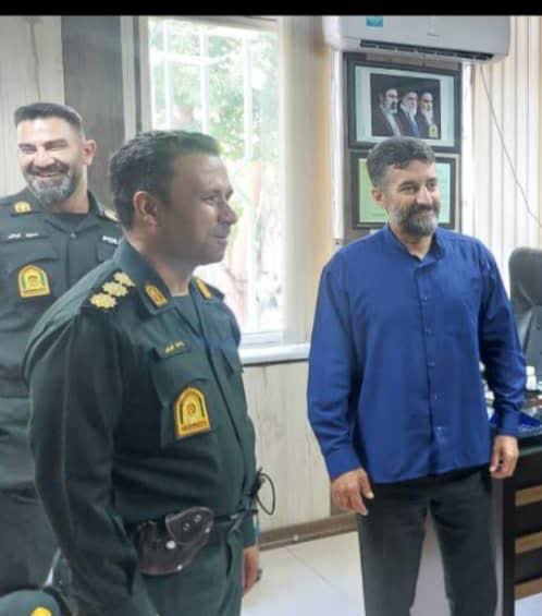سرهنگ وحید شهریور از کلانتری صدرا راهی مأموریت جدید شد